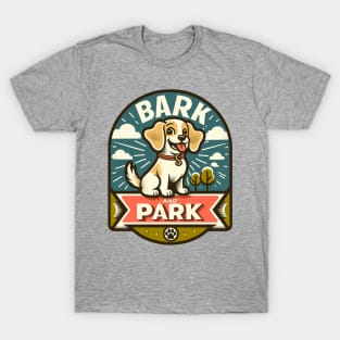 Bark And Park: Playful Dog Adventure T-Shirt